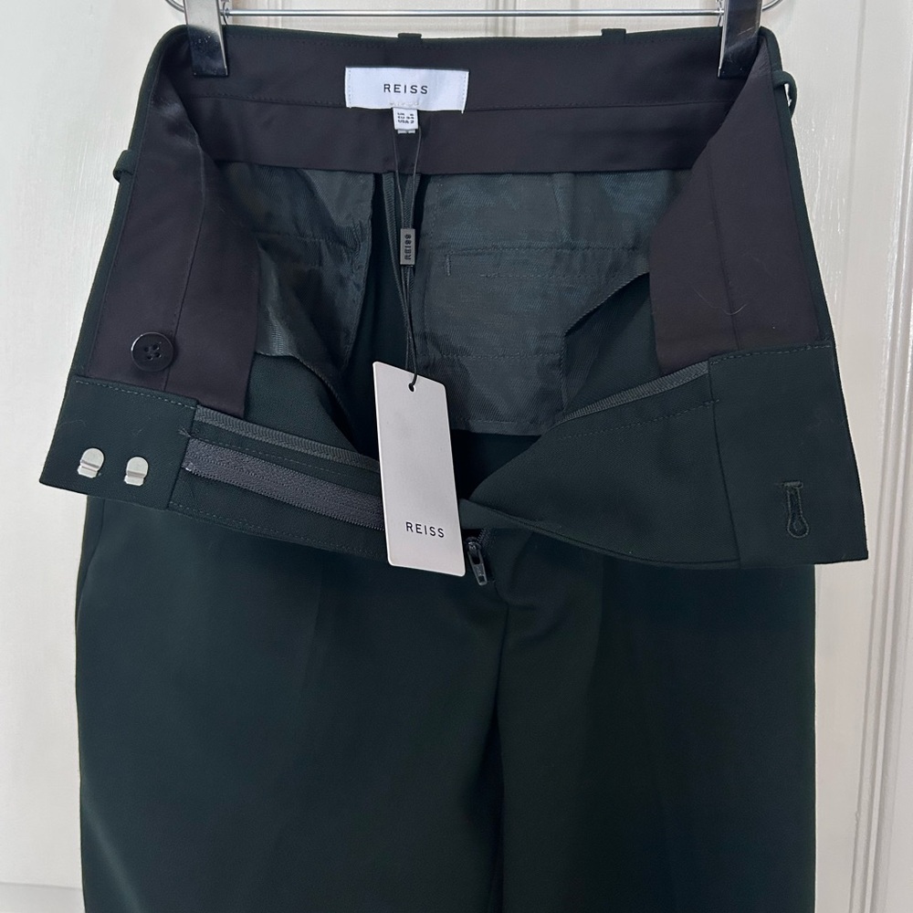 Reiss Ginnie-Slim Leg Turn Up Trouser, size US2 -  New With Tags! - Picture 9 of 13